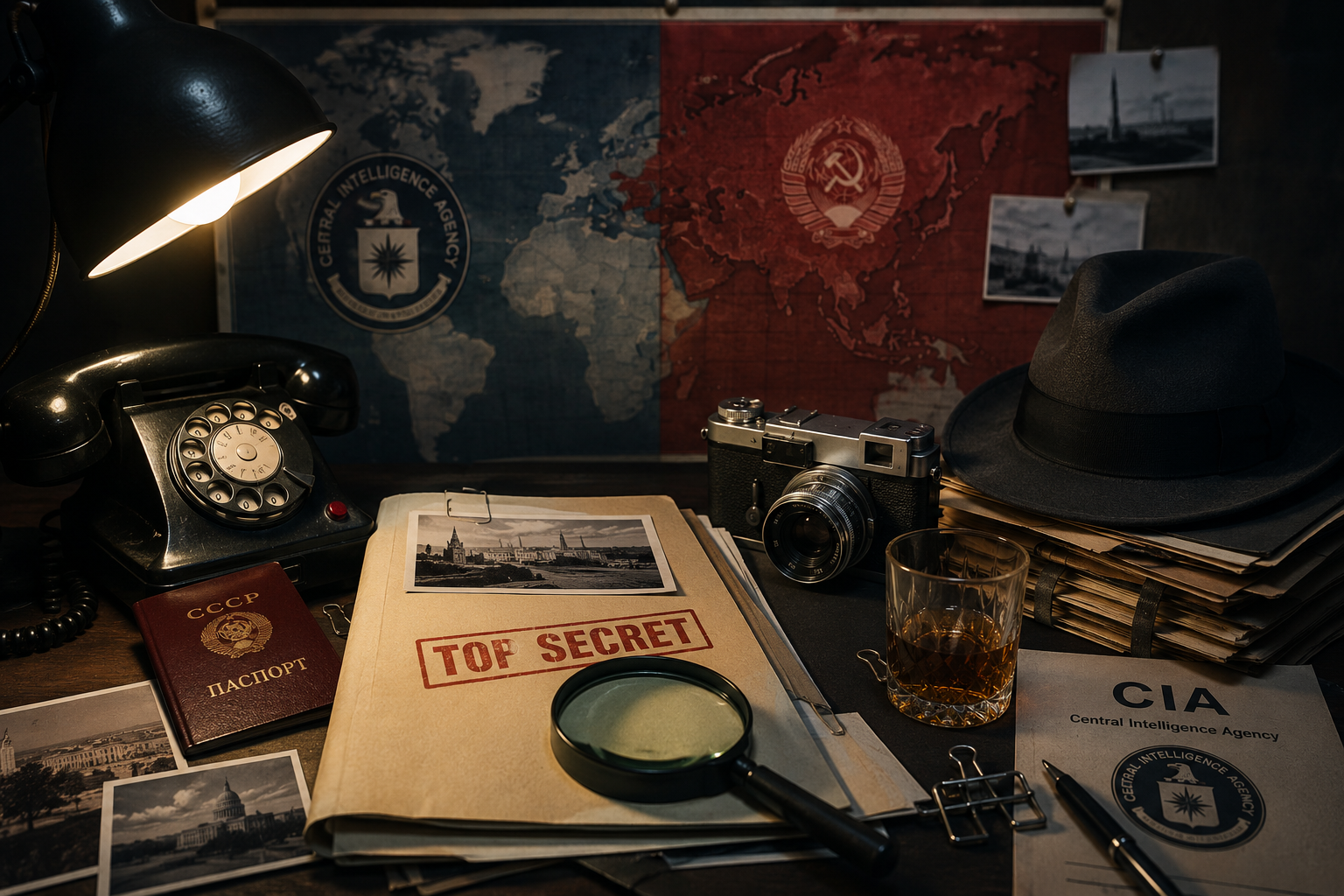 Espionaje en la Guerra Fría - CIA, KGB y operaciones reales
