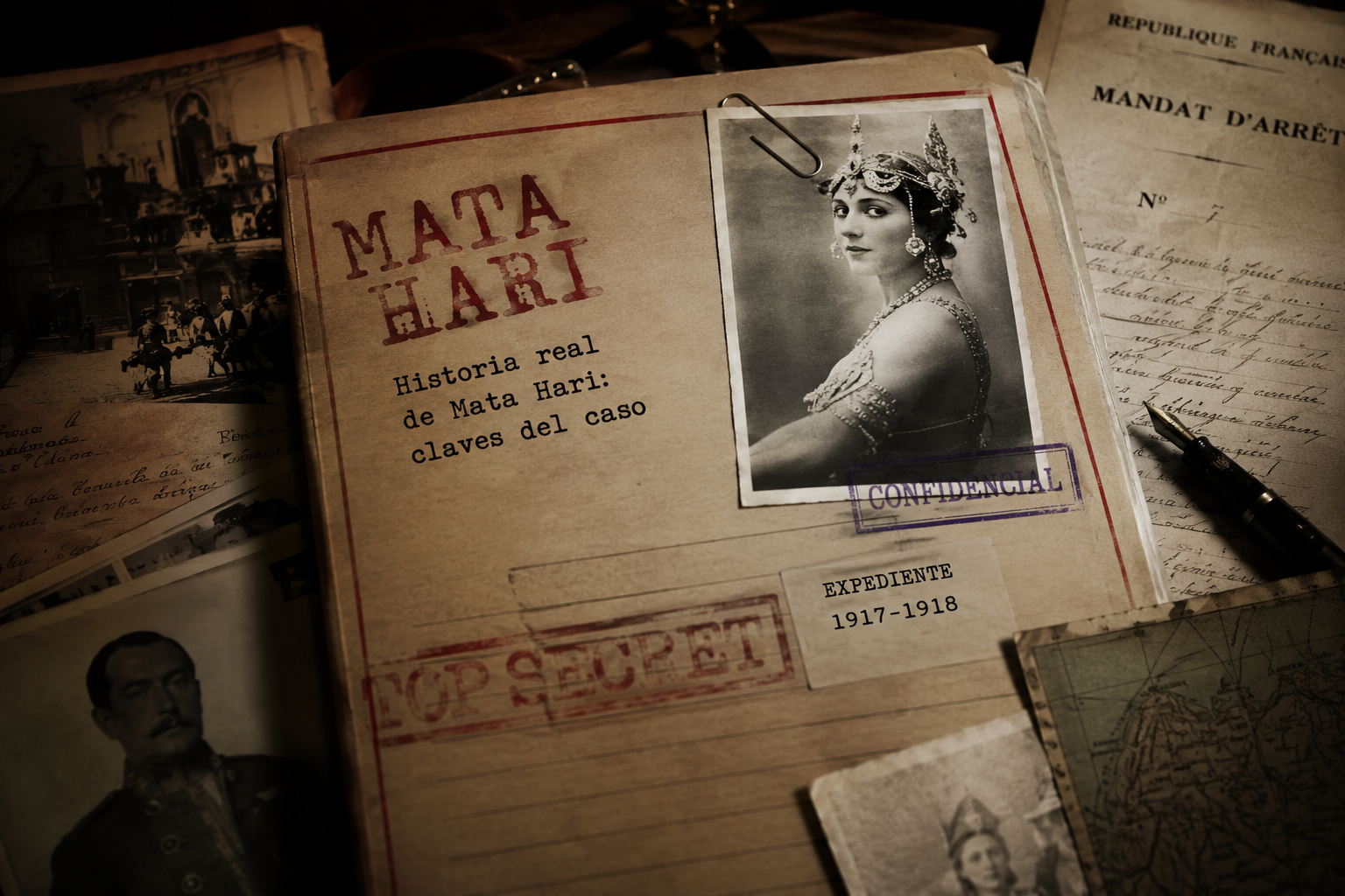 Historia real de Mata Hari - claves del caso